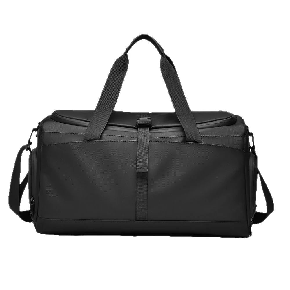 Travel Duffle Bag Water-Resistant Multiple Pockets & Adjustable Strap