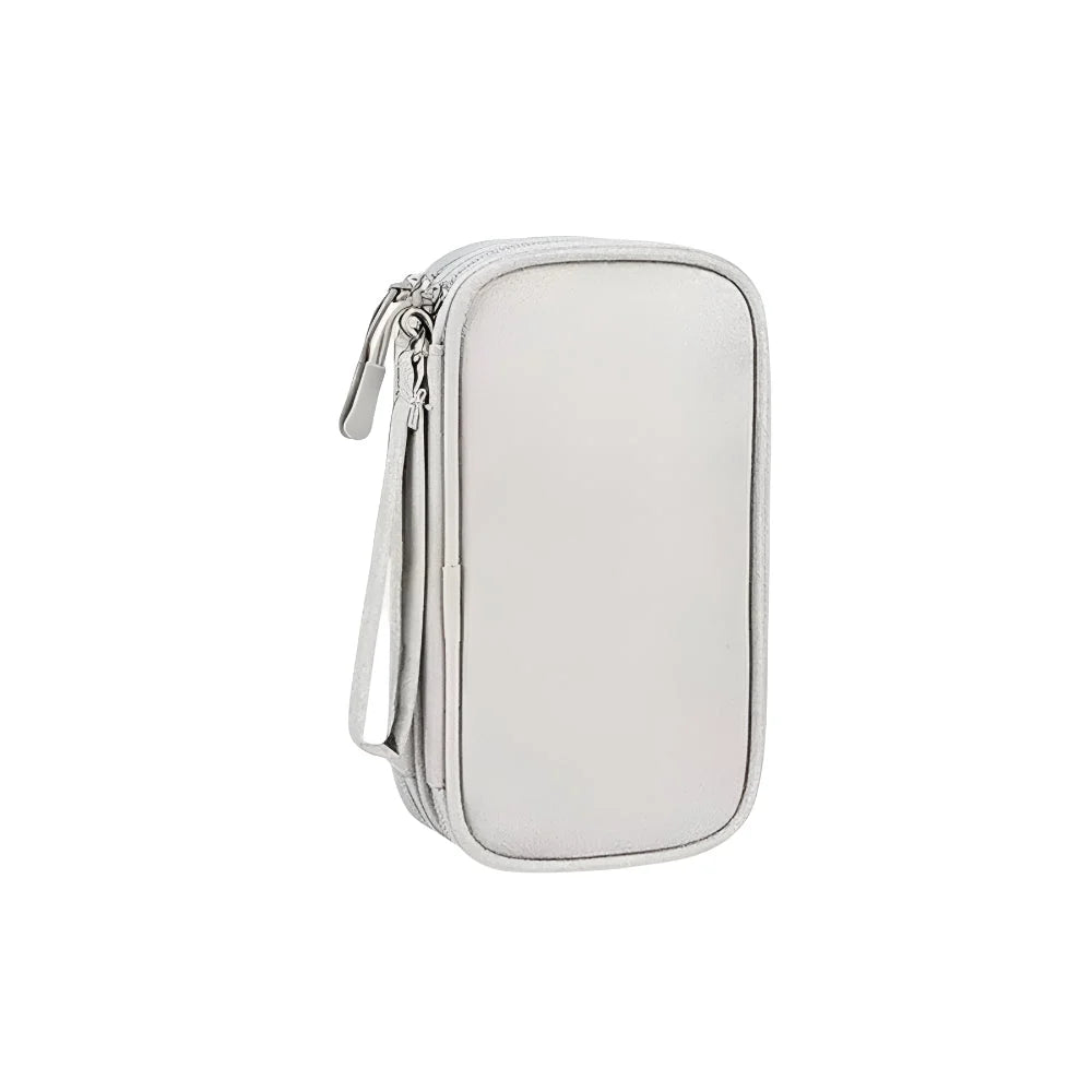 Travel Electronics Organizer Padded Shell & Elastic Loops