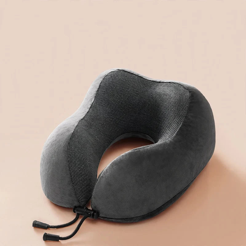 Travel Neck Pillow U-Shaped Memory Foam Lightweight