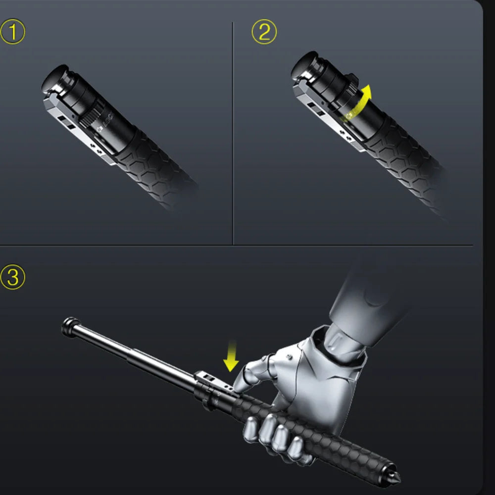Trekking Pole Telescopic Shock-Absorbing Secure Locks