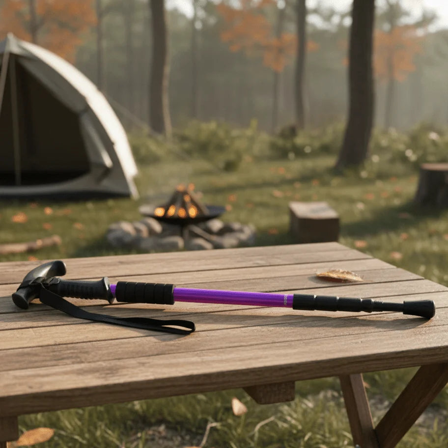 Trekking Poles Lightweight Aluminum Telescopic Non-Slip Grip