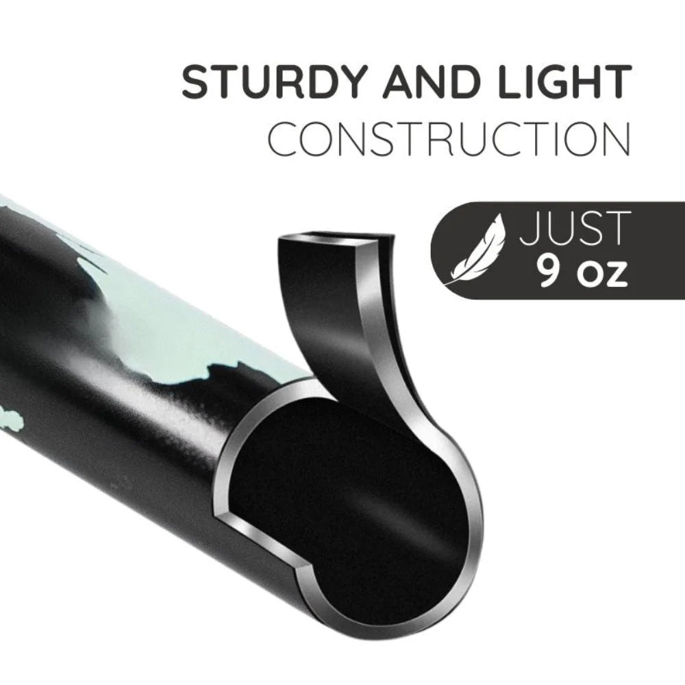 Trekking Stick Quick-Fold Alloy Steel Textured Grip