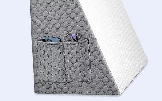 Triangle Wedge Pillow Contoured Support Washable Cover