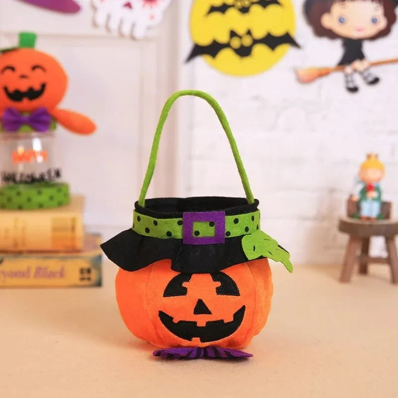 Trick-Or-Treat Bag Non-Woven Foldable Reusable