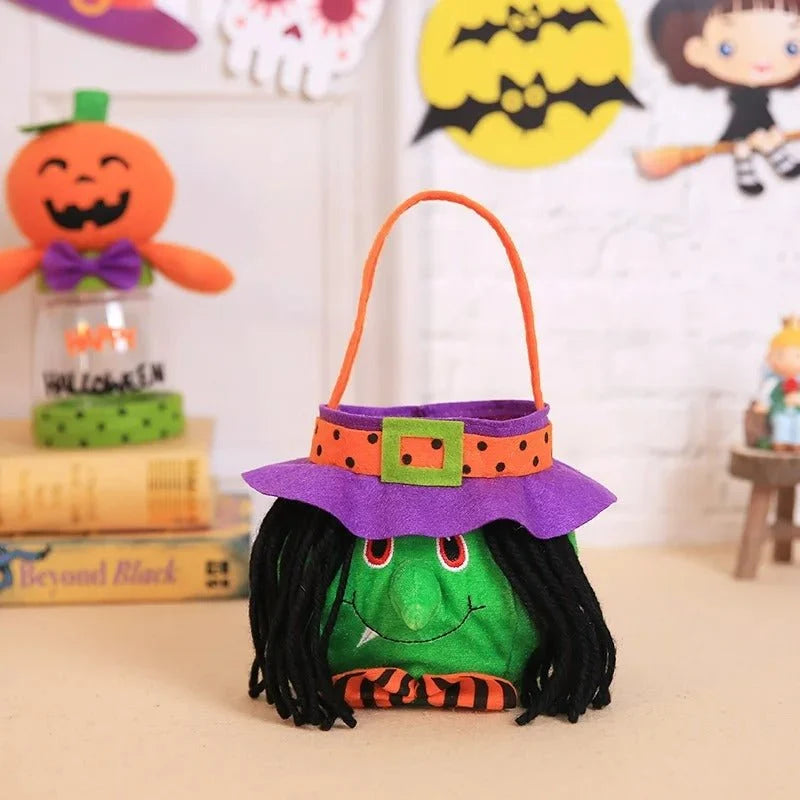 Trick-Or-Treat Bag Non-Woven Foldable Reusable
