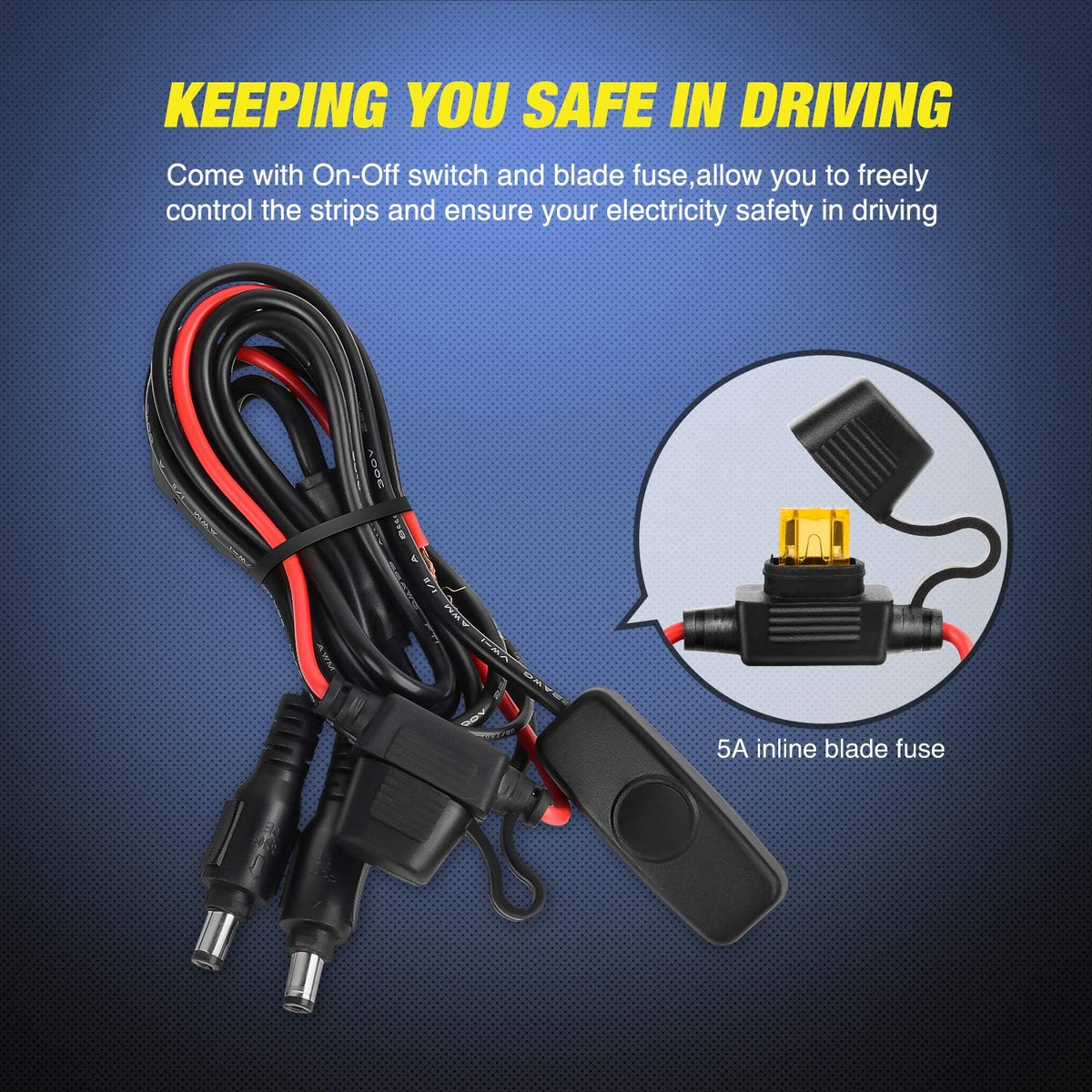 Truck Bed LED Strip Sealed Peel-And-Stick 60 Inch