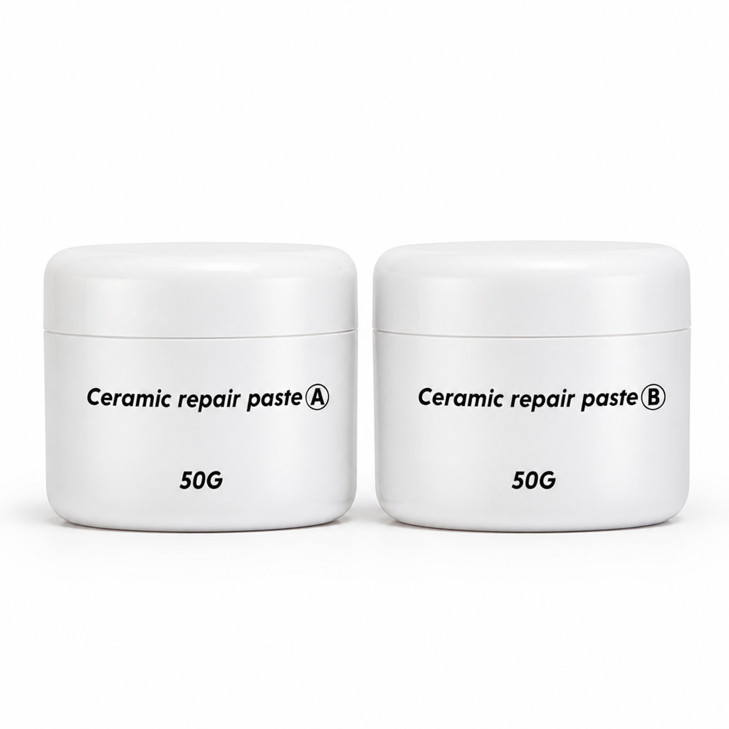 Two-Part Fast-Setting Tile Repair Paste (2 Pots)