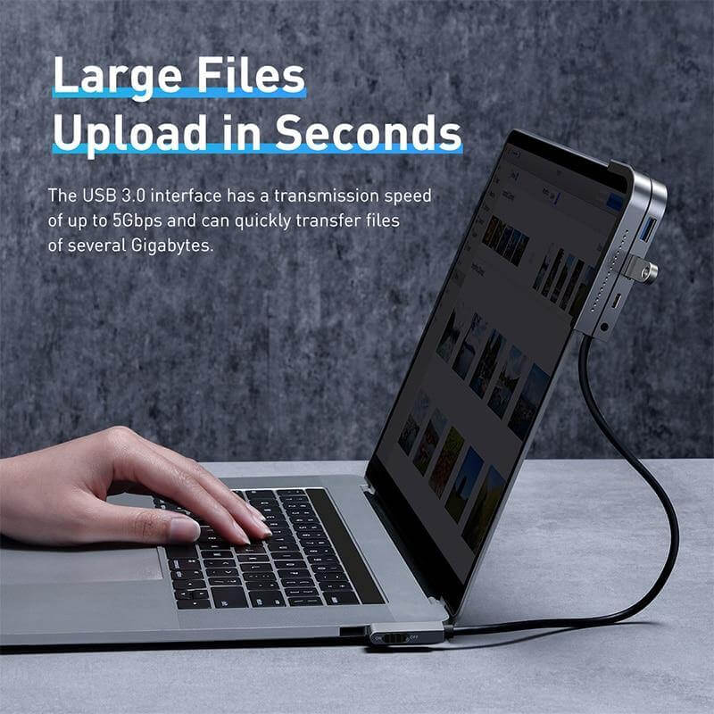 USB-C Hub Adapter Multiport 4K HDMI PD Charging