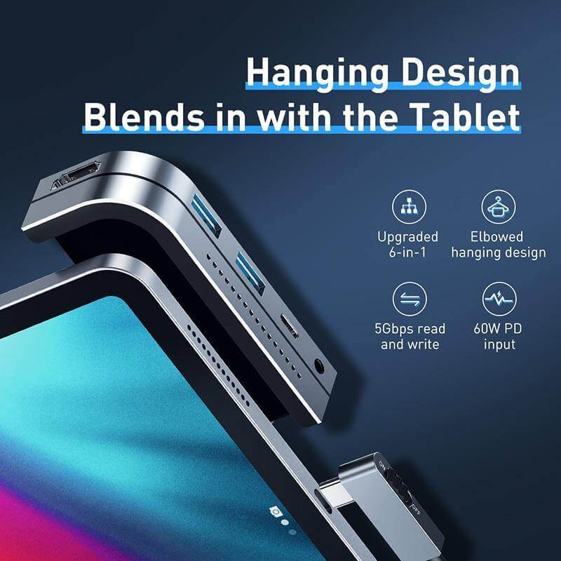 USB-C Hub Adapter Multiport 4K HDMI PD Charging