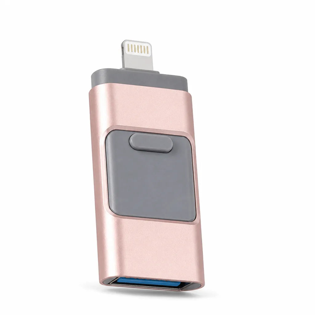 USB Flash Drive OTG Up To 256GB Aluminum Casing