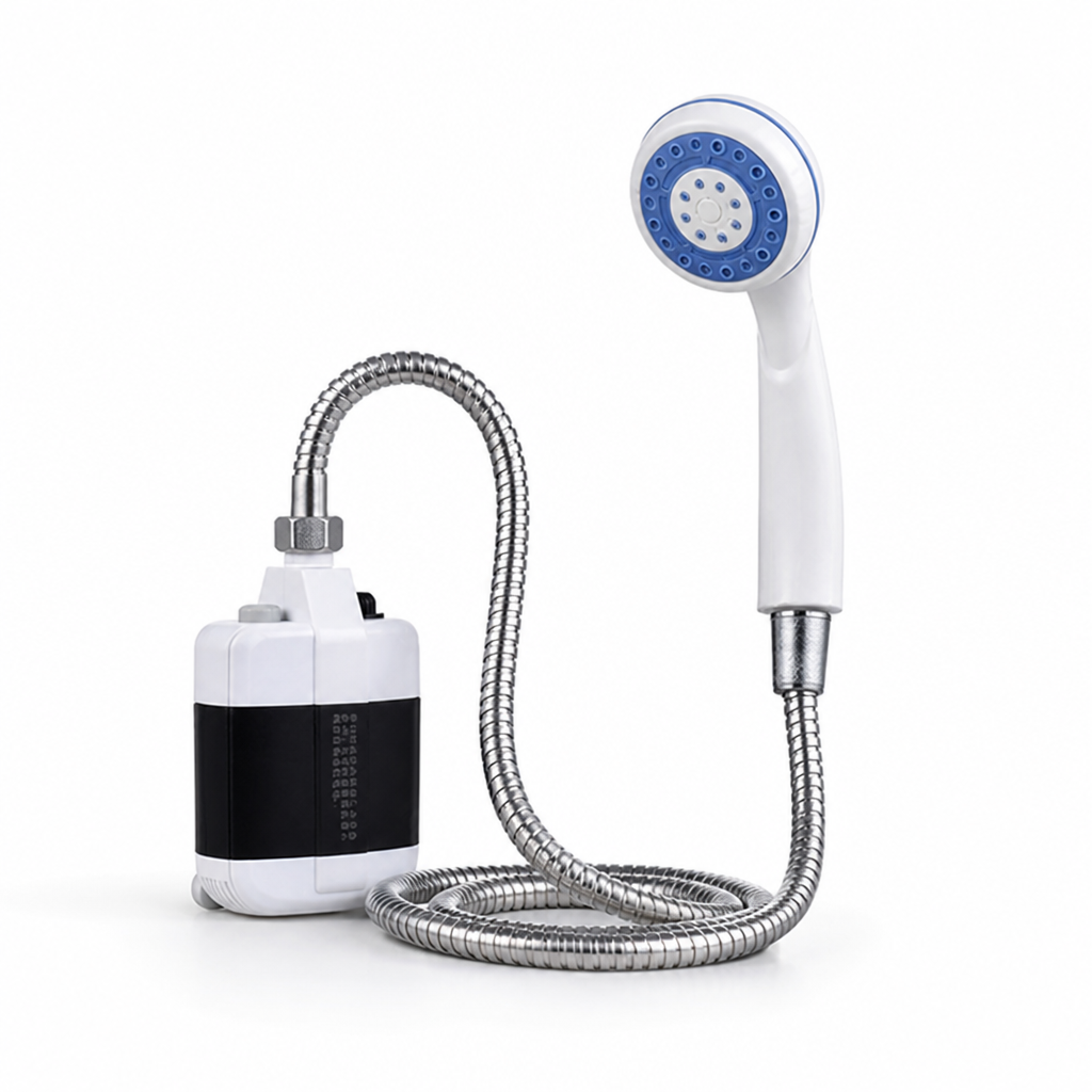 USB Rechargeable Adjustable-Flow Portable Electric Shower