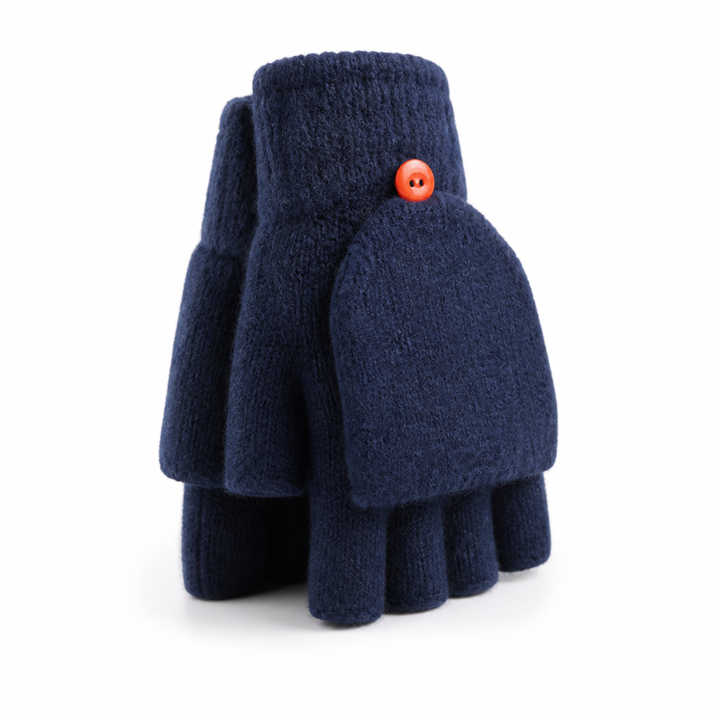 USB Rechargeable Heated Fingerless Gloves (3 Heat Levels)