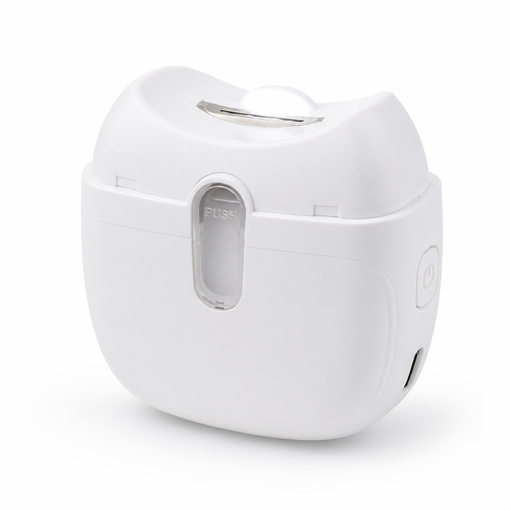 USB Rechargeable & Two-Speed Electric Nail Trimmer (Built-In Nail Collector)
