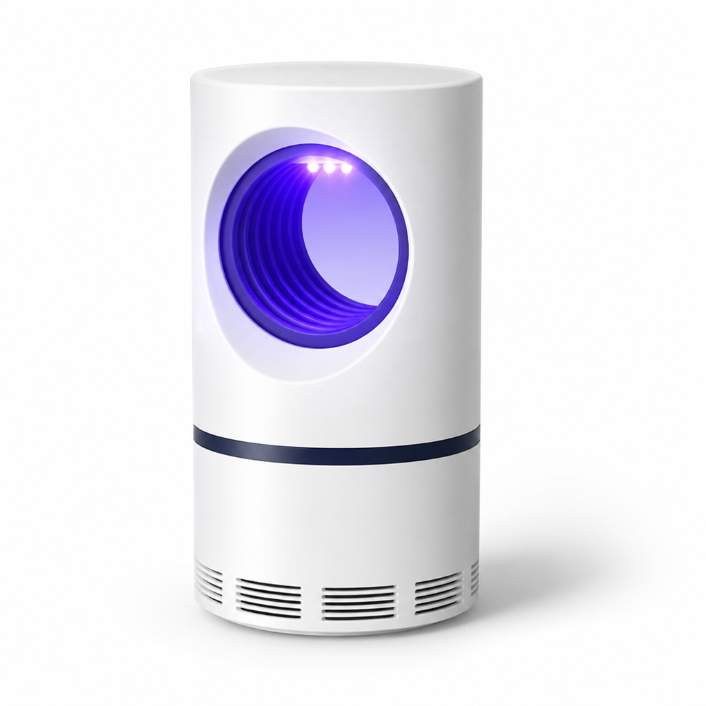 UV Light & Whisper-Quiet Mosquito Trap (USB-Powered)