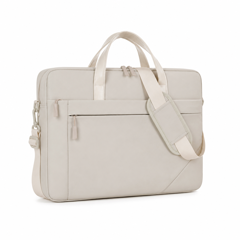 Ultra-Slim Padded Water-Resistant Laptop Briefcase (Fits Up to 15.6")