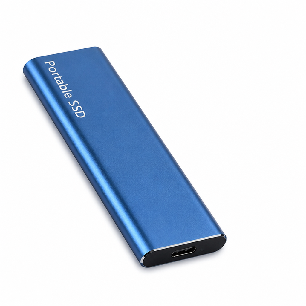 Ultrathin High-Speed USB-C External Hard Drive (256GB)