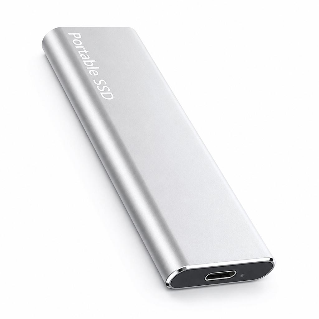 Ultrathin High-Speed USB-C External Hard Drive (256GB)