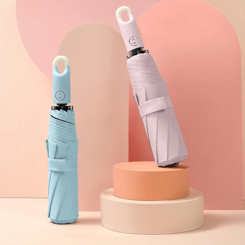 Umbrella Auto-Open 360 Degree Rotating Handle Water-Repellent