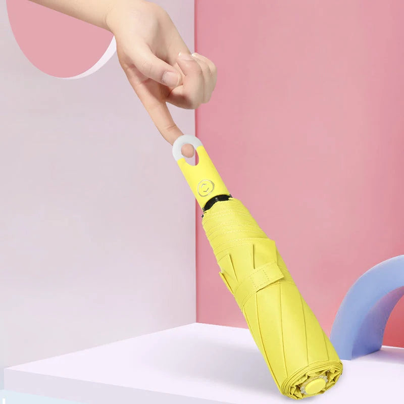 Umbrella Auto-Open 360 Degree Rotating Handle Water-Repellent