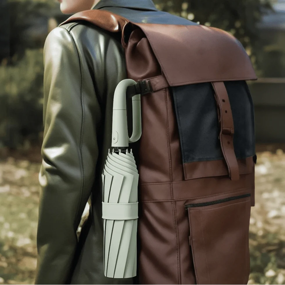 Umbrella Automatic Compact Wind-Resistant Water-Repellent Canopy