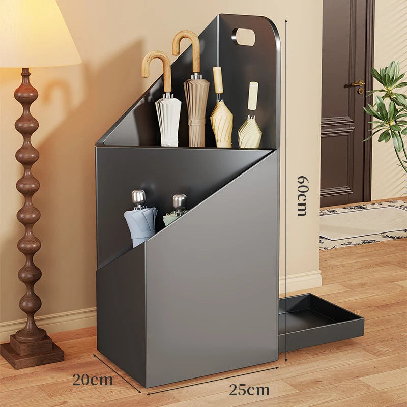 Umbrella & Cane Stand Tiered With Drainage Tray