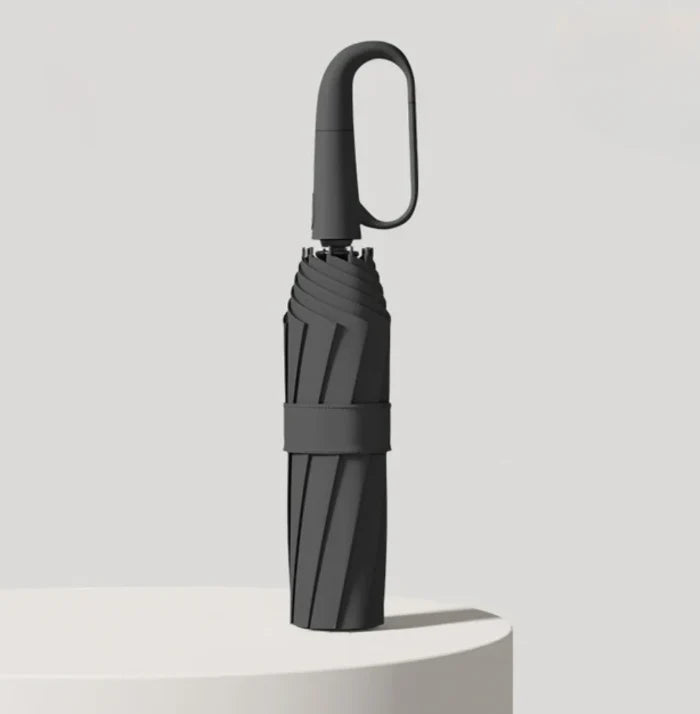 Umbrella Wind-Resistant Reflective Trim Compact Foldable Design