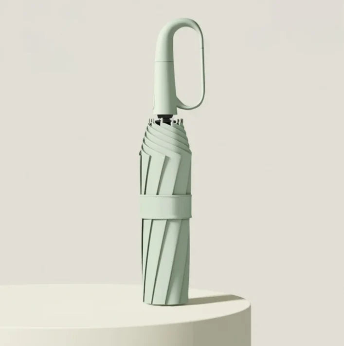 Umbrella Wind-Resistant Reflective Trim Compact Foldable Design