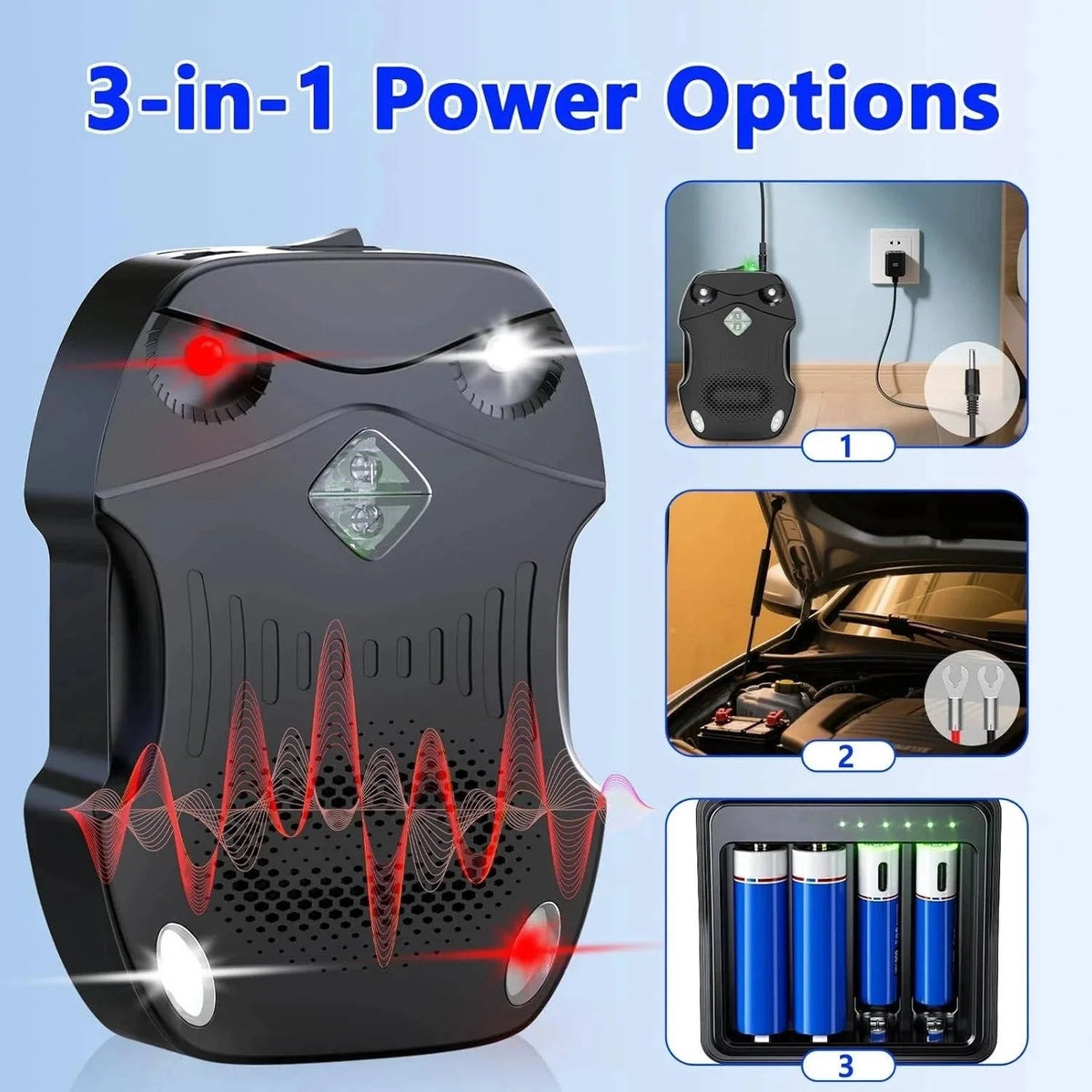 Under-Hood Rodent Repeller Vibration-Activated 2-Pack