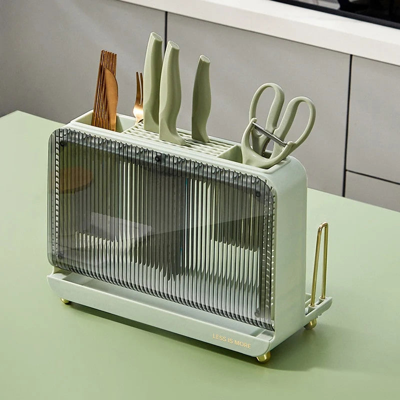Utensil Holder Multifunctional Removable Drip Tray