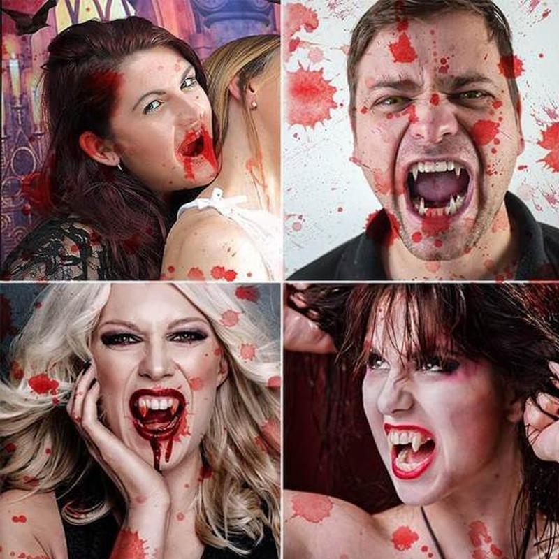Vampire Fangs Silicone Reusable BPA-Free