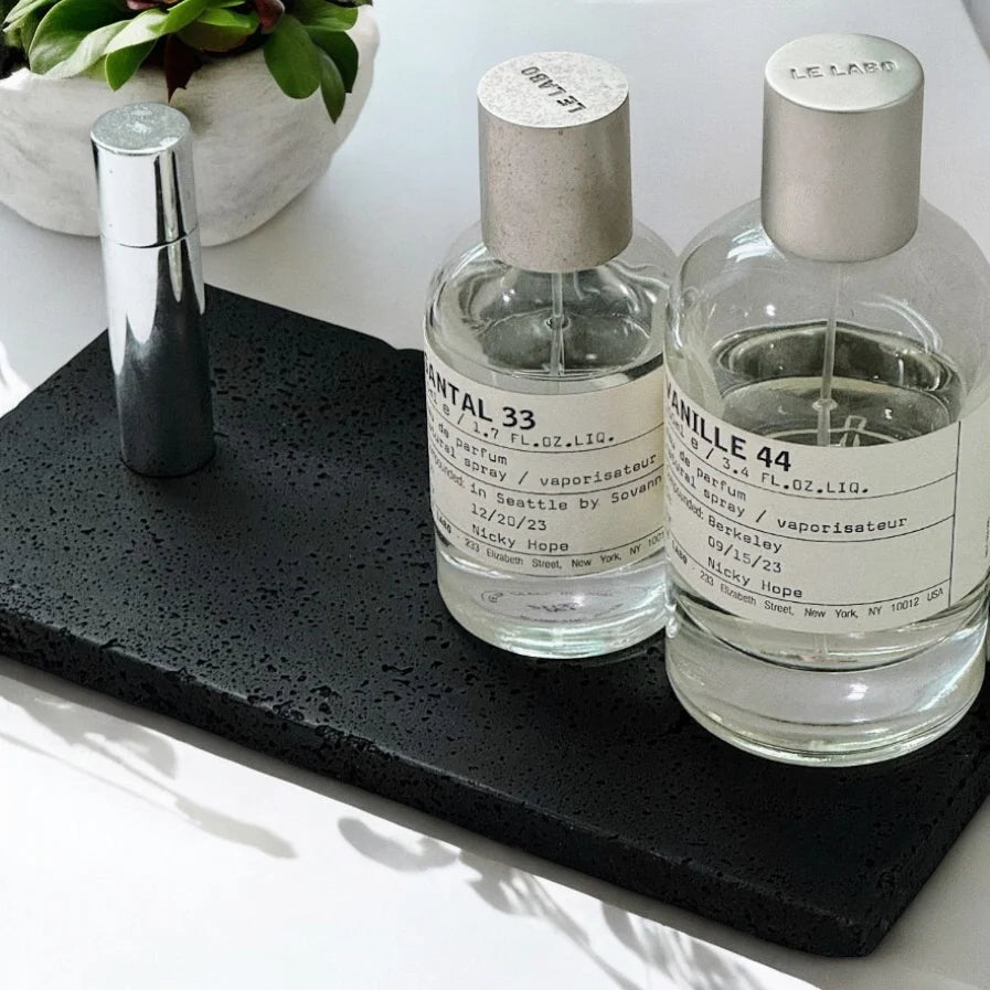 Vanity Tray Hand-Poured Concrete Rectangular Organizer