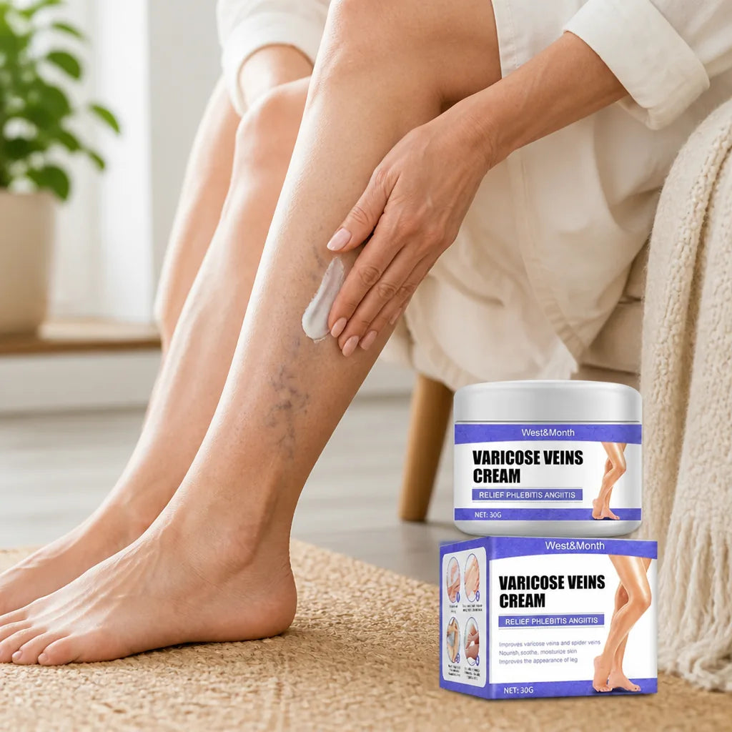 Varicose Vein Cream Herbal & Cooling Reduces Swelling