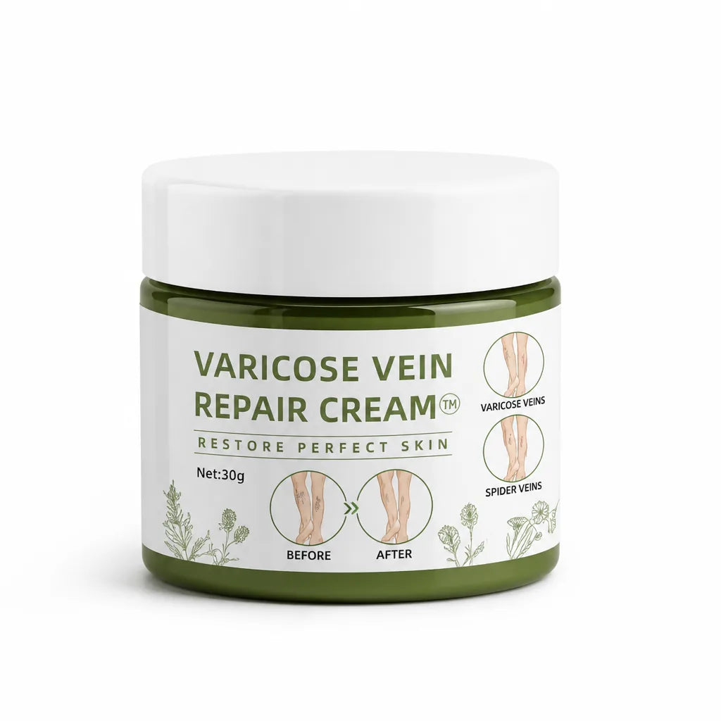 Varicose Vein Cream Reduces Spider Veins Natural & Moisturizing