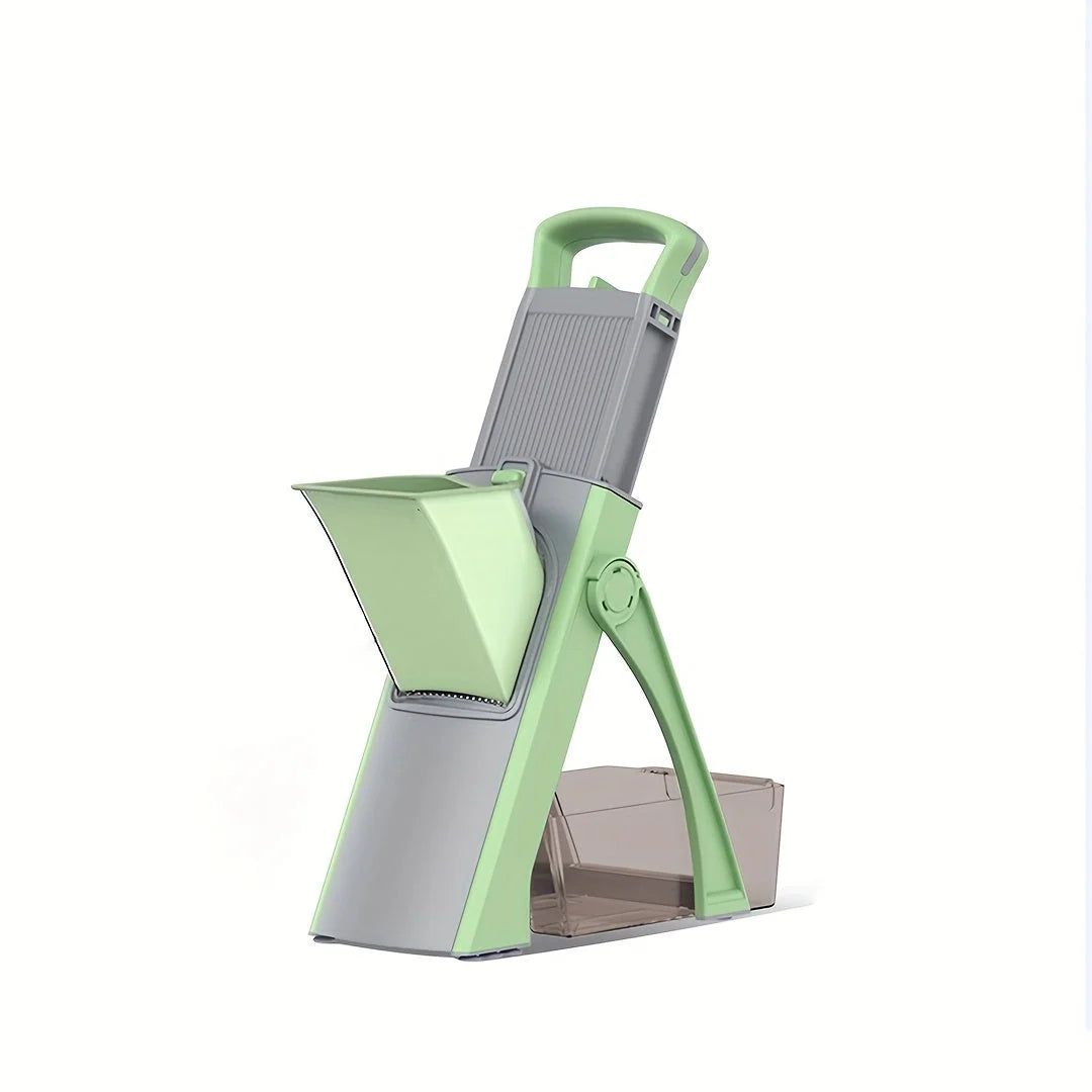 Vegetable Cutter Adjustable Stainless Steel Blade Collection Tray