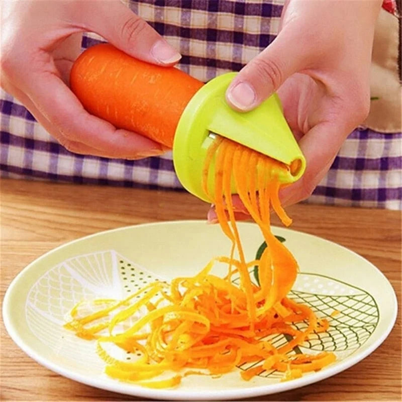 Vegetable Peeler Spiral Julienne Stainless Steel Blade