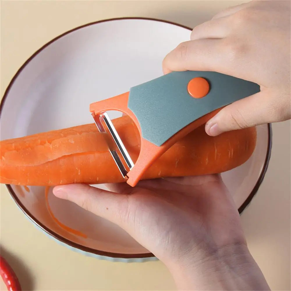 Vegetable Peeler Stainless Steel Ergonomic Grip Dishwasher-Safe