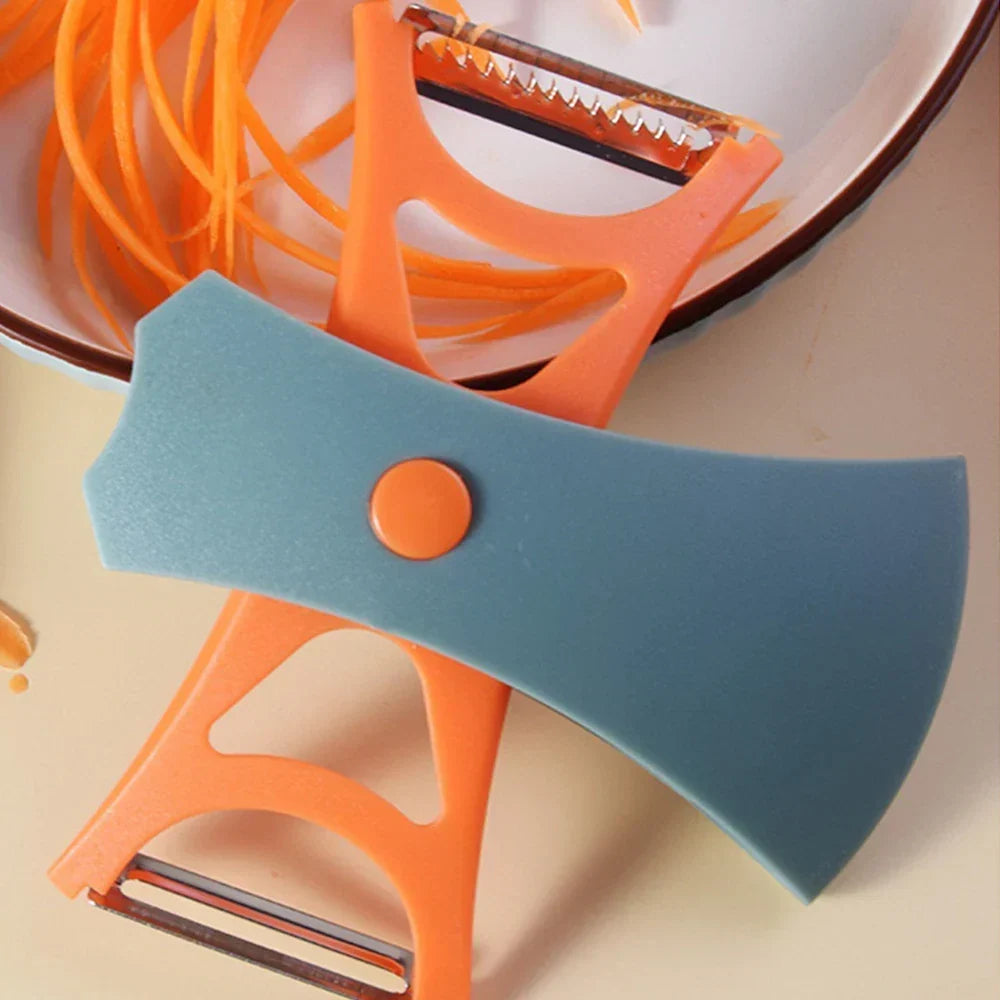 Vegetable Peeler Stainless Steel Ergonomic Grip Dishwasher-Safe