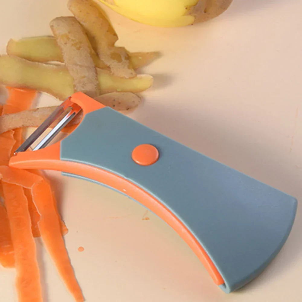 Vegetable Peeler Stainless Steel Ergonomic Grip Dishwasher-Safe
