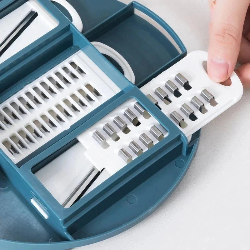 Vegetable Slicer 9-In-1 Stainless Steel Blades