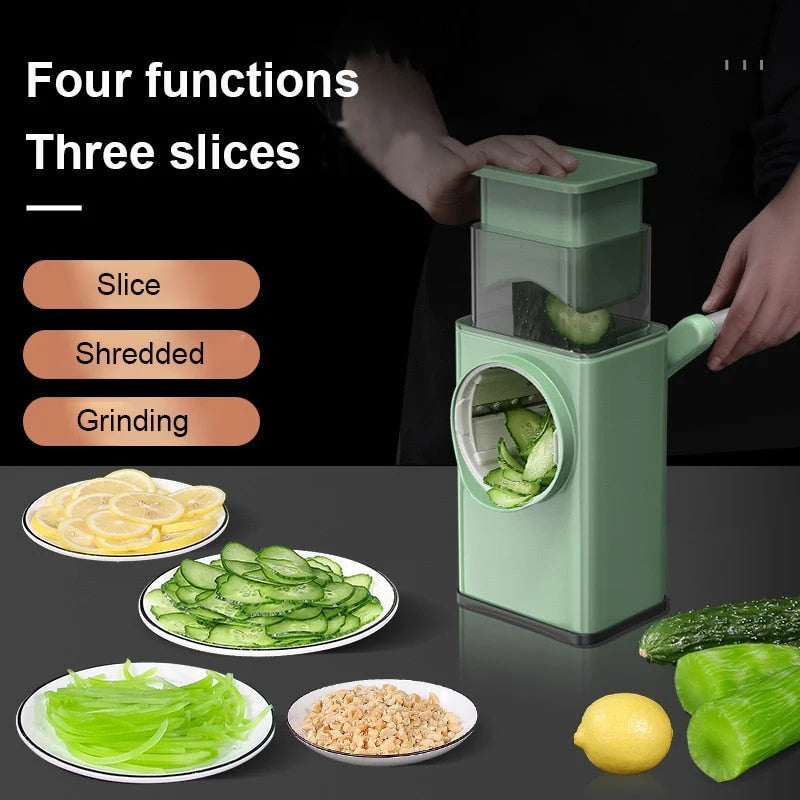 Vegetable Slicer Adjustable Stainless Steel Blades