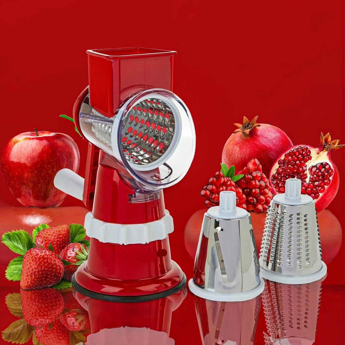 Vegetable Slicer Hand Guard Dishwasher-Safe Detachable Parts