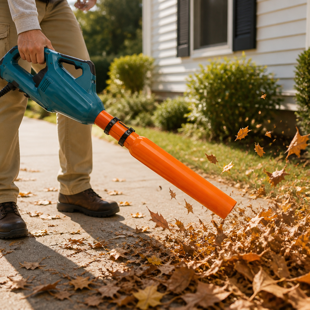 Venturi Air Booster Leaf Blower Attachment (Fits 2–4 In Nozzles)