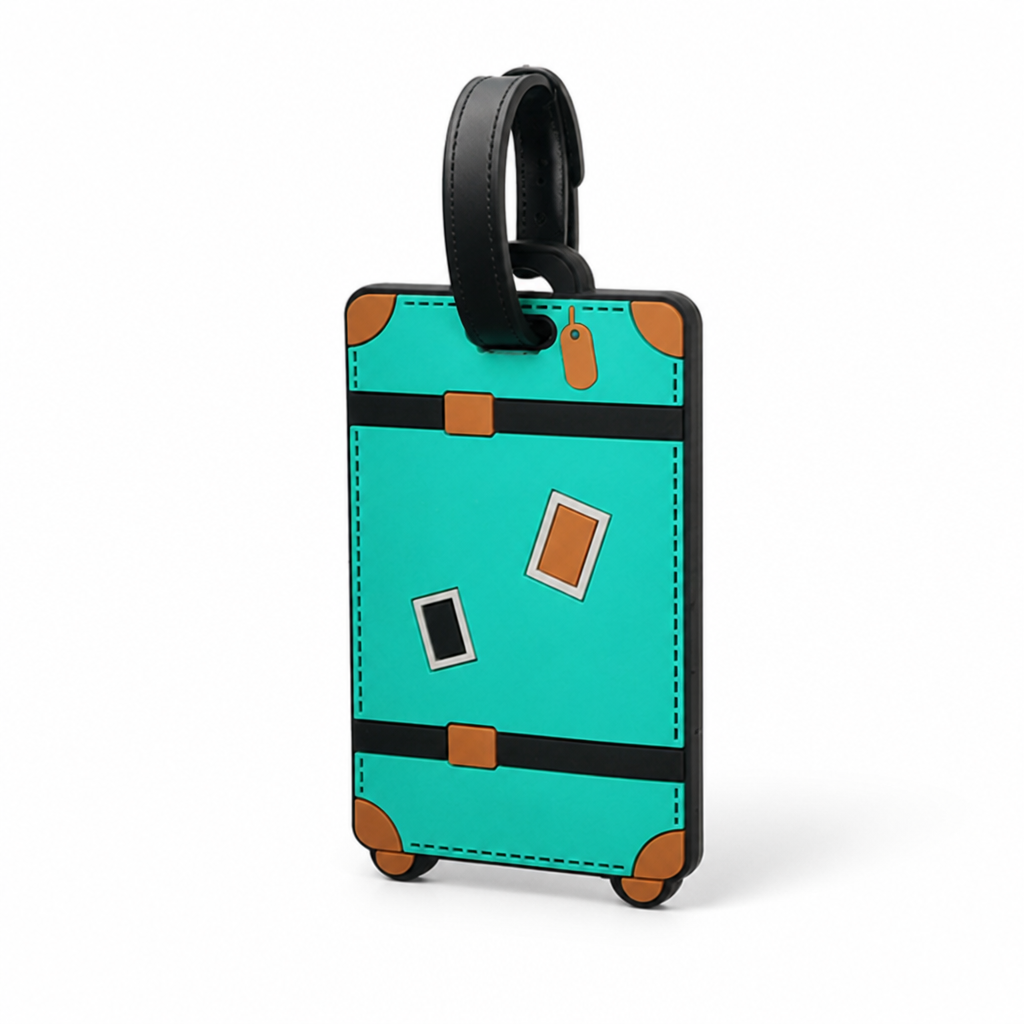 Vibrant Durable Luggage Tag (Clear ID Window)