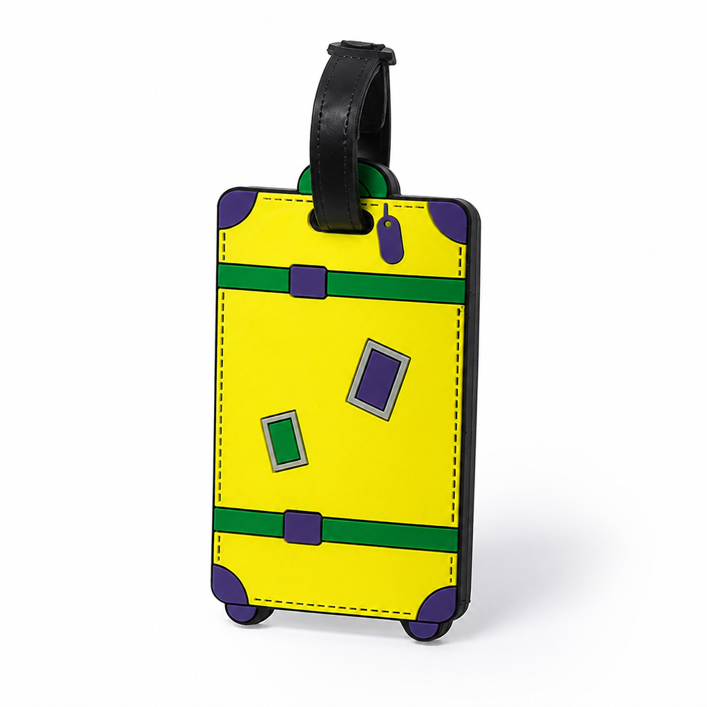 Vibrant Durable Luggage Tag (Clear ID Window)