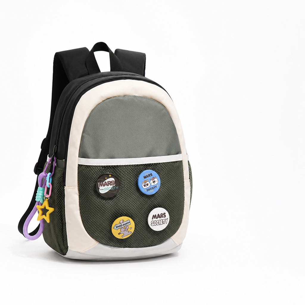 Vibrant Graphic School Backpack (Ergonomic Padded Straps)