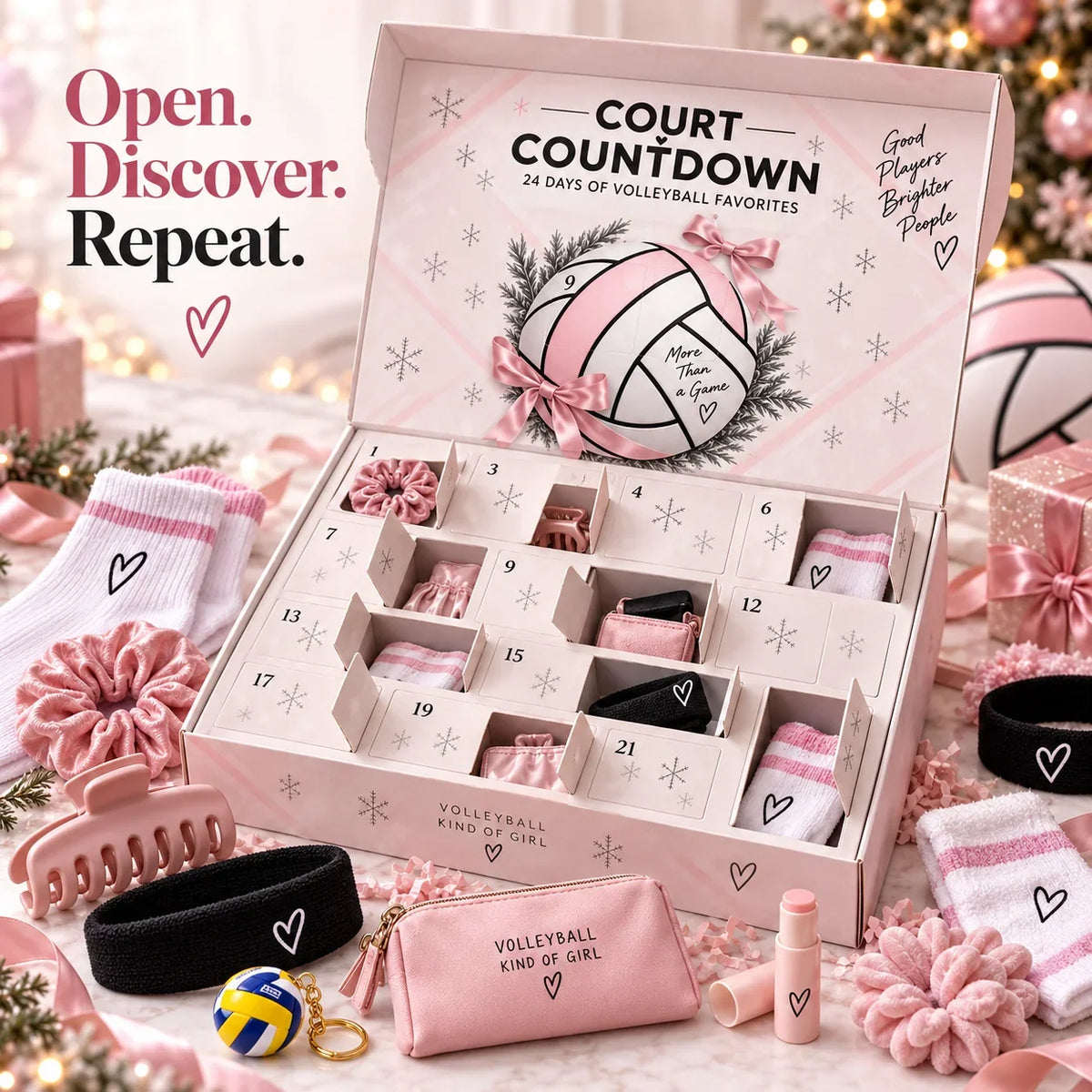 Volleyball Advent Calendar 24 Daily Volleyball-Themed Surprises