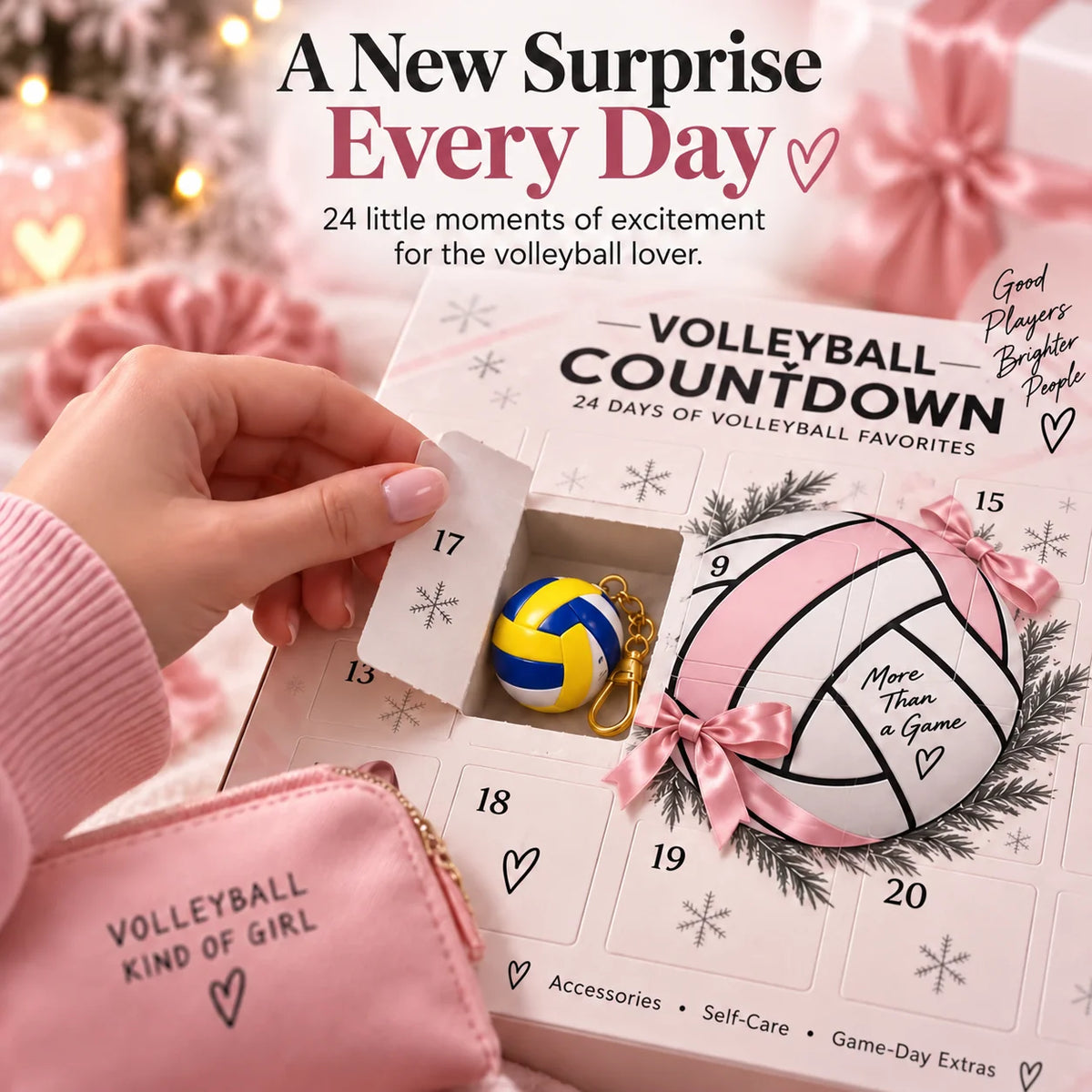 Volleyball Advent Calendar 24 Daily Volleyball-Themed Surprises