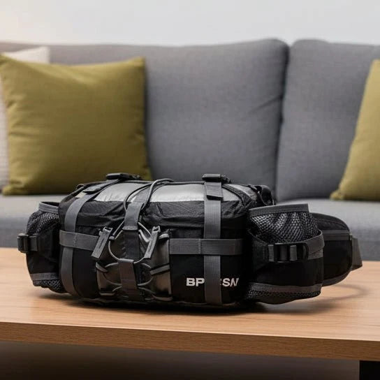 Waist Bag Waterproof Nylon Hands-Free Compact Design