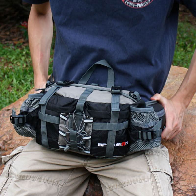 Waist Bag Waterproof Nylon Hands-Free Compact Design