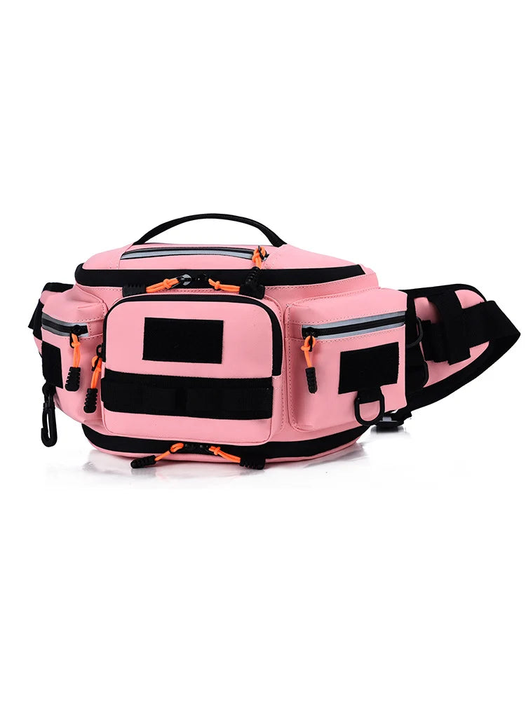 Waist Pack Water-Resistant Multi-Pocket Adjustable Strap